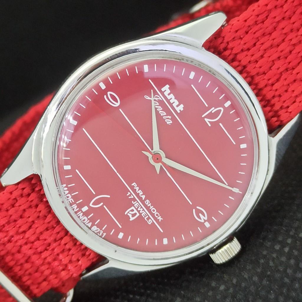 

USED HMT JANATA INDIAN MENS MECHANICAL WATCH a292628-1 Sku551d-a292628