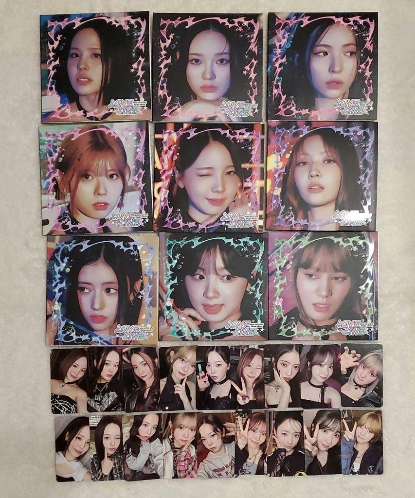 [USED] NiziU LOVE LINE Digipack Digipa Solo Jacket Comp