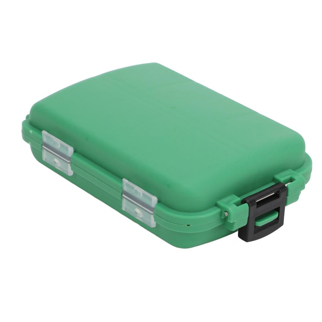 2 Stück Angelzubehörbox Wasserdicht Großes Fassungsvermögen Kunststoff Tragbar Angel Jig Haken Aufbewahrungskoffer
