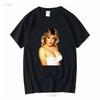 Kim Wilde 80s Pop Star Retro 1980s Fashion Graphic Print T-shirt