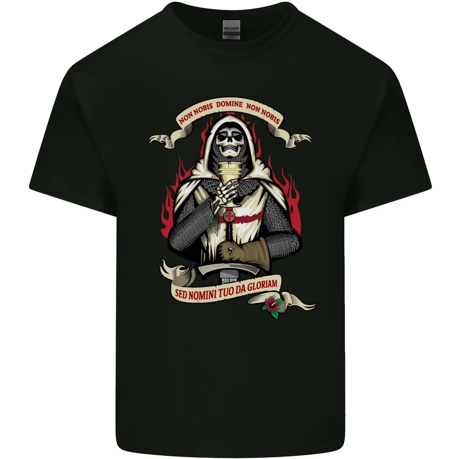 St Georges Day England Flag Knights Templar Kids T-Shirt Childrens M