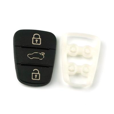 EDP1120 Klappfernbedienung Autoschlüssel Taste Soft-Touch Schwarzes Silikonkautschuk-Pad für Hyundai IX35 I10 I20 I30 Kia Rio Ceed K2 K5 Sportage