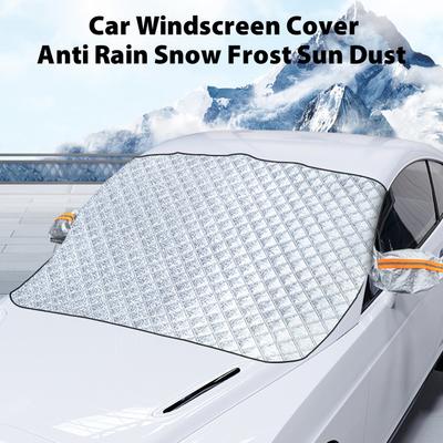 Araç Camı Kapağı Ön Cam Ön Kapak Anti Yağmur Kar Don Güneş Koruma Kapağı Toz
