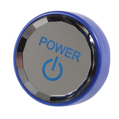 Engine Start Button Toyota Compatible Power Button 3D Crystal Blue B Type 80 Series