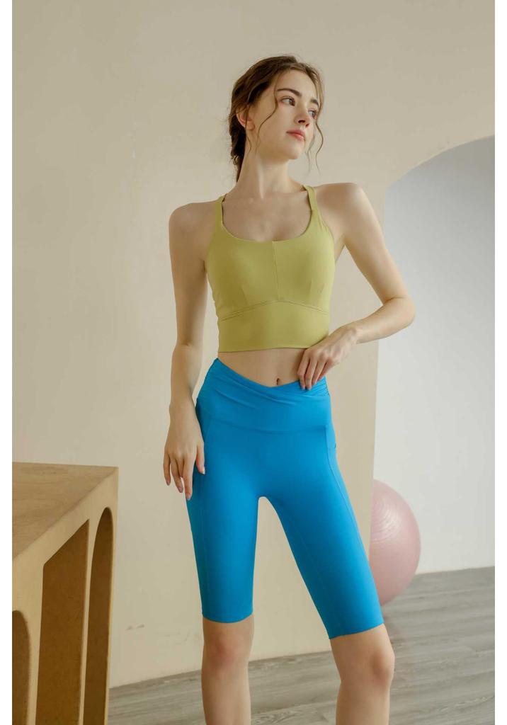 2026 Women's Yoga Set: Stylish Pants with Pockets & Quick-Dry Sports Bra - Breathable Fitness Wear