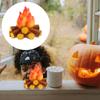 LED Simulated Firewood Flame Lamp Christmas Halloween Outdoor Camping Decor Ornaments Artificial Campfire Lamp LED Night Light