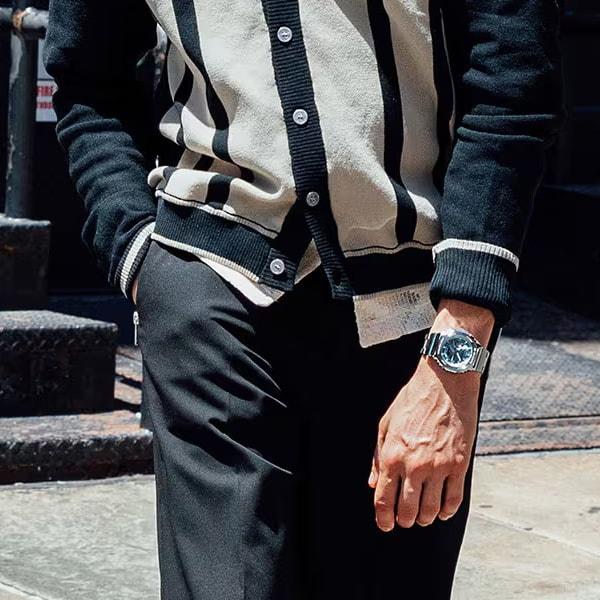 Casio Orologio da uomo G-SHOCK GM-2110D-2AJF [modello combinato analogico digitale G-SHOCK] rotondo argento
