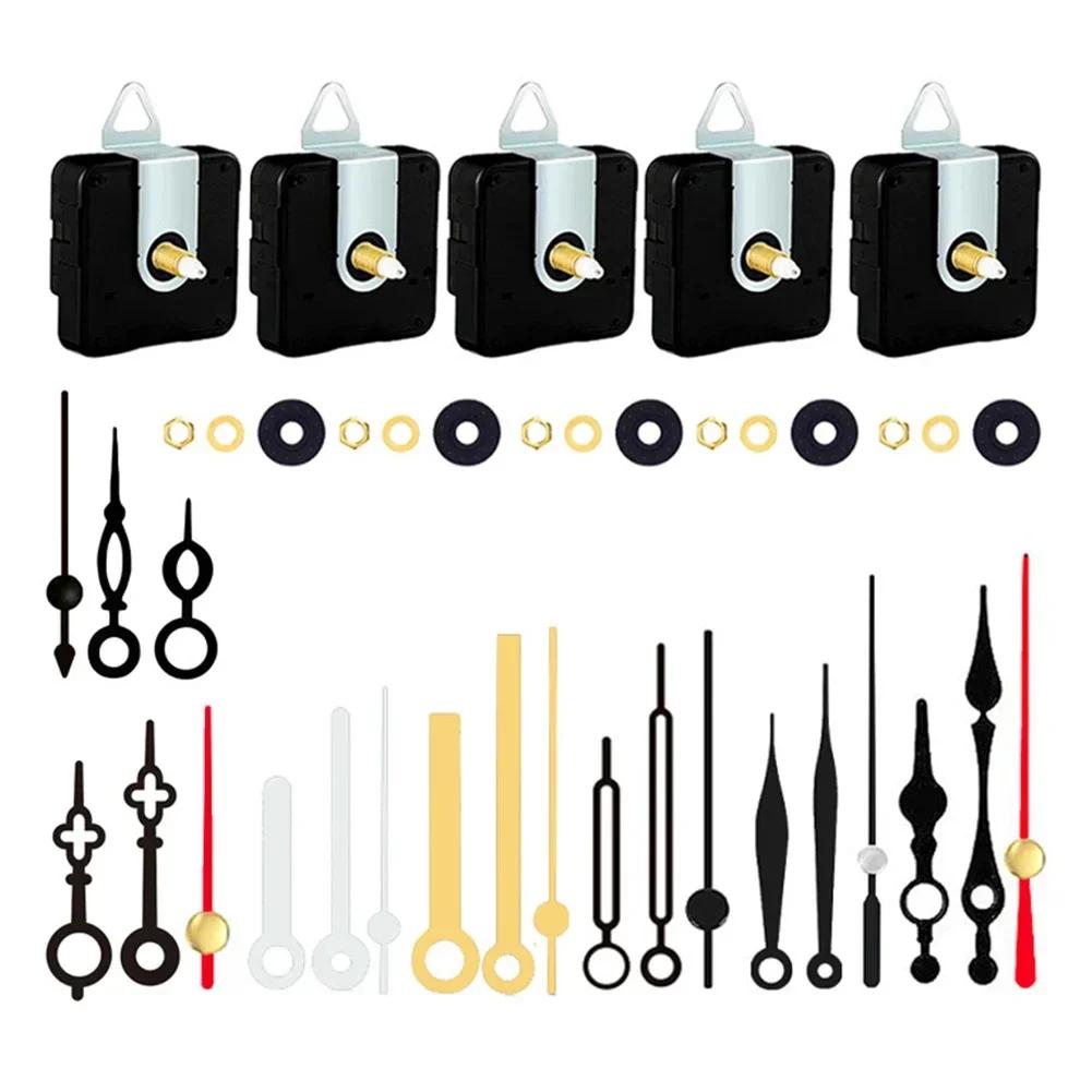 Clock Mechanisms Battery Powered,Silent Quartz Clock Mechanism Movement Kits,High Torque Clock Movement Replacement Accessories