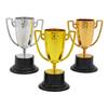 10Pcs Mini Trophies Plastic Trophy Award Eye-catching Mini Desktop Trophy Ornaments for Party Favors Props