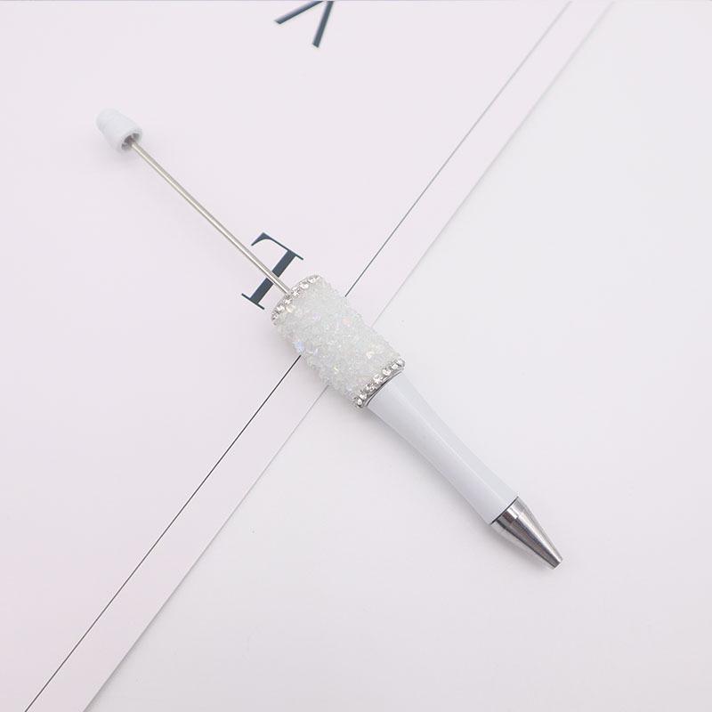 High-Quality Handmade Rhinestone Bead Stringing Pen - Cute Crystal Design for Labeling