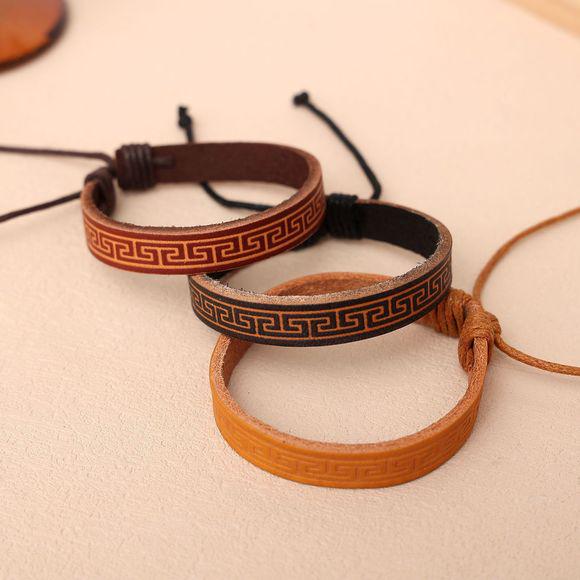 Bracciale da uomo in pelle nera a doppio strato con occhio di tigre giallo e acciaio inossidabile