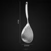 Stainless Steel Skimmer Spoon Pot with Long Handle Foam and Oil Sieve Fine Mesh