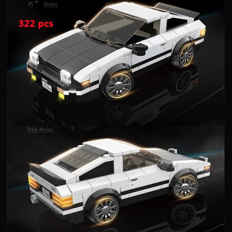 City Speed Champion Sports Car Building Blocks Technique Car Carro Rennau Voiture Vehicle MOC Educational Construction Toys