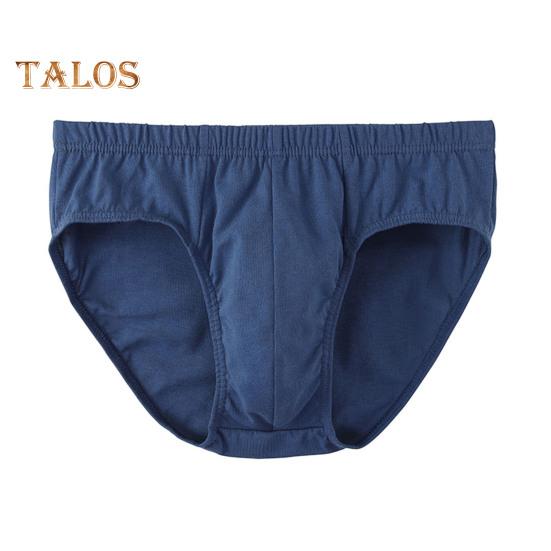 

Мужские трусы средней посадки с эластичным поясом, однотонное нижнее белье, удобные дышащие облегающие эластичные трусики для повседневной носки XL темно-синий