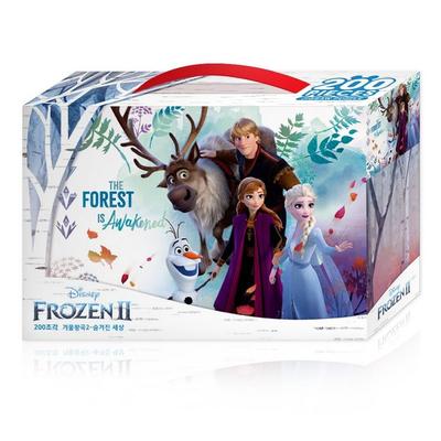 Frozen 2 Hidden World Jigsaw Puzzle D-K200-009, 200 Pieces, Mixed Colors Jigsaw Puzzle, Childrens Games, Educational Toys