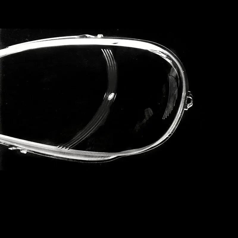 MVW1 Car Front Headlight Lens Cover For Mercedes-Benz ML-Class W163 2002-2005 Clear Shell Headlamp Cover Transparent Lampshade