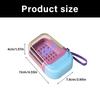 Mini Travel Soap Case Leak Proof Double Layer Design With Drainage For Camping Gym Portable Bathroom Essentials