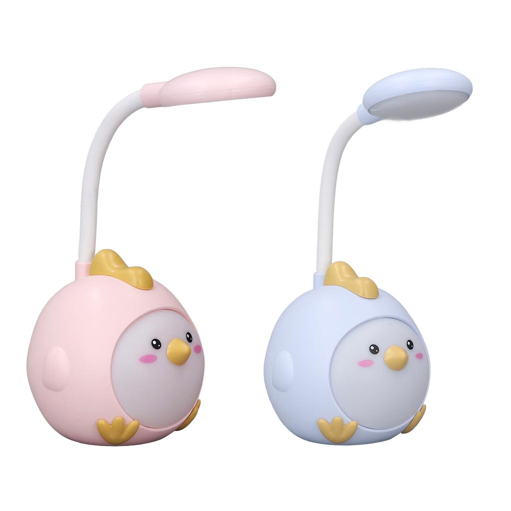 Cute LED Desk Lamp for Student 360 Degree Adjustment USB Charging Soft Light Table Lamp Night Lamp f