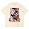 230 Gsm 100% Cotton One Piece V49 Luffy Lucci Print Unisex Heavy Cotton T Shirt