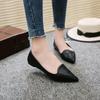 2025 Spring and Summer New Single Shoes Women's Pointed Flat-soled Comfortable Shoes Soft-soled Versatile Single Shoes Women