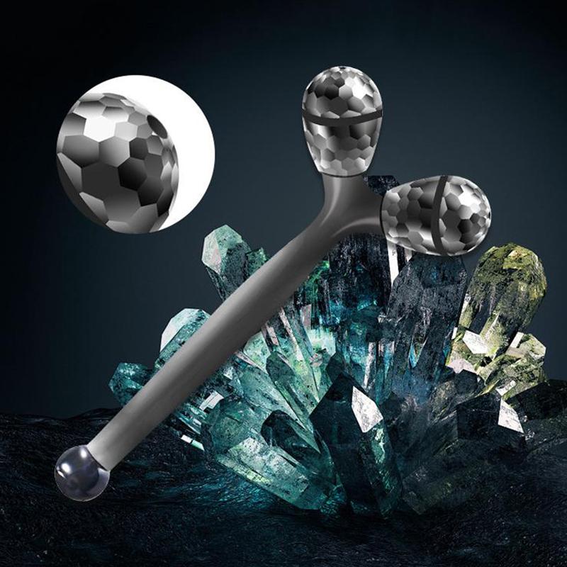 Manual Roller Massager Face Magnetic Massager Lift Face Roller Massager Y Shape Body Massage Tool Skin Care Tools Neck Massager