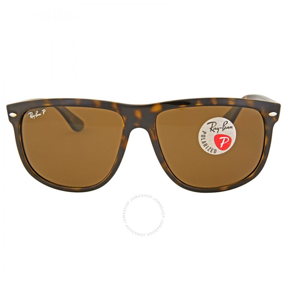 

Ray Ban Polarized Brown Classic B 15 Square Unisex Sunglasses RB4147 710 57 60