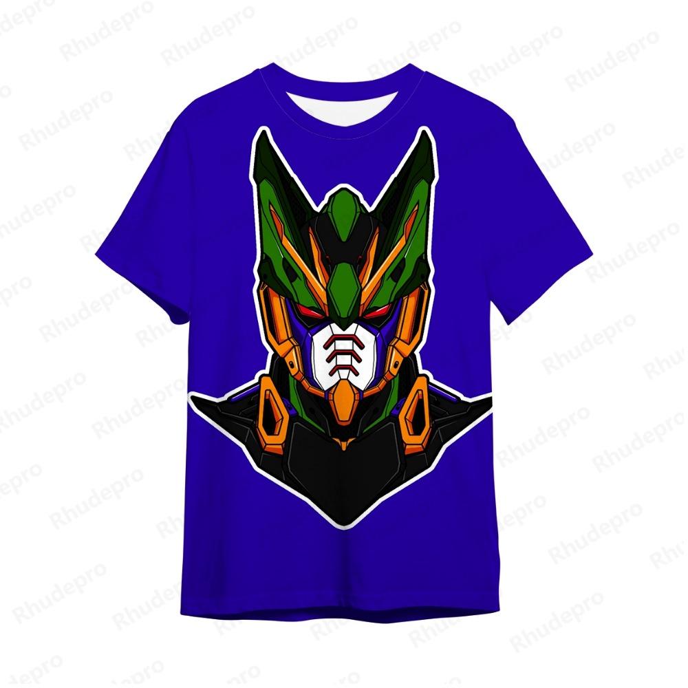 Herren 3D-gedruckt Cartoon Anime Dragon Ball Sommer Harajuku Goku Kleidung Super Saiya Kurzarm