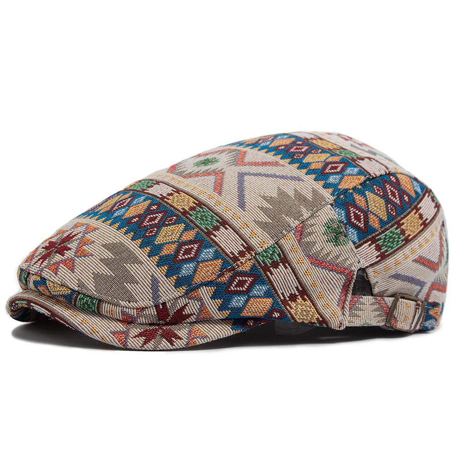 

Women s Beret Features Fashion Print Female For Headdress Berets Spring Autumn Casual Men Newsboy Cap Visor Flat Hat Unisex