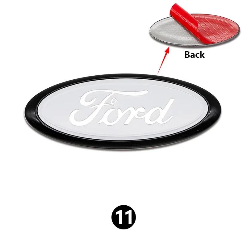 Neuer 2026 Autoaufkleber Ford Neu 2025 Heißes ABS Auto Frontgrill Heckklappe Logo Emblem Aufkleber Für Ford Focus Mondeo Edge Ecosport