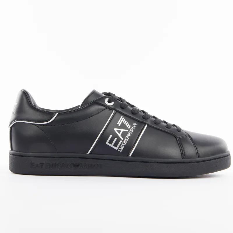 Ea7 Heritage sneakers leather Black
