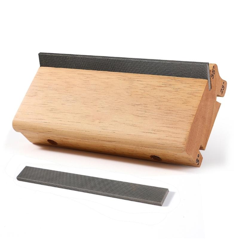 Wielofunkcyjny pilnik do obróbki progów gitarowych Narzędzie do fazowania progów gitarowych do wydajnego polerowania i konserwacji podstrunnicy