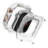 Modification Kit Transparent Protective Case+TPU Strap For Apple Watch Ultra 9 Band for iWatch Series 9 8 7 6 5 4 45mm 44mm 49mm