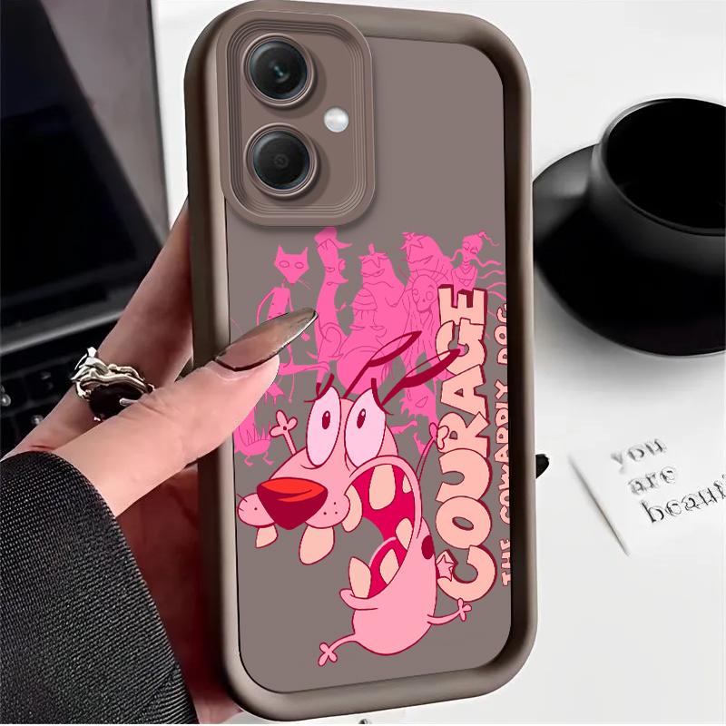 

Courage The Cowardly Dog Case for Xiaomi Redmi Note 13 12 Pro Plus 4G 5G 13C 12C Turbo 11 11S 10 10S 9 10A 10C 9C A2 A1 Cover Redmi A1