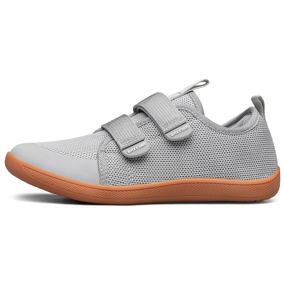

New Kids Barefoot Sneakers Girls Boys Fashionable Children s Shoes Wide Toe Breathable Knitted Mesh Sole Non Slip Walking Cross 26 (inner 15.67cm) серый