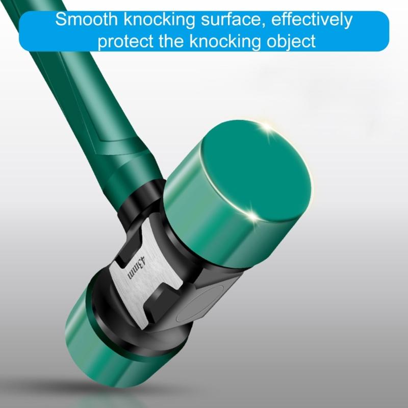 Antivibrationshammer Bodenfliesen-Installationswerkzeug Verschleißfest Professionell Benutzerfreundlich Passend für Uhrenreparatur-Hardware