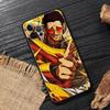 O-One Pieces Boss Anime Funda For Iphone 17 Case For iPhone 16 15 11 12 13 Mini 17 Pro Max 16 Plus 17E 16E Air Case Soft Cover