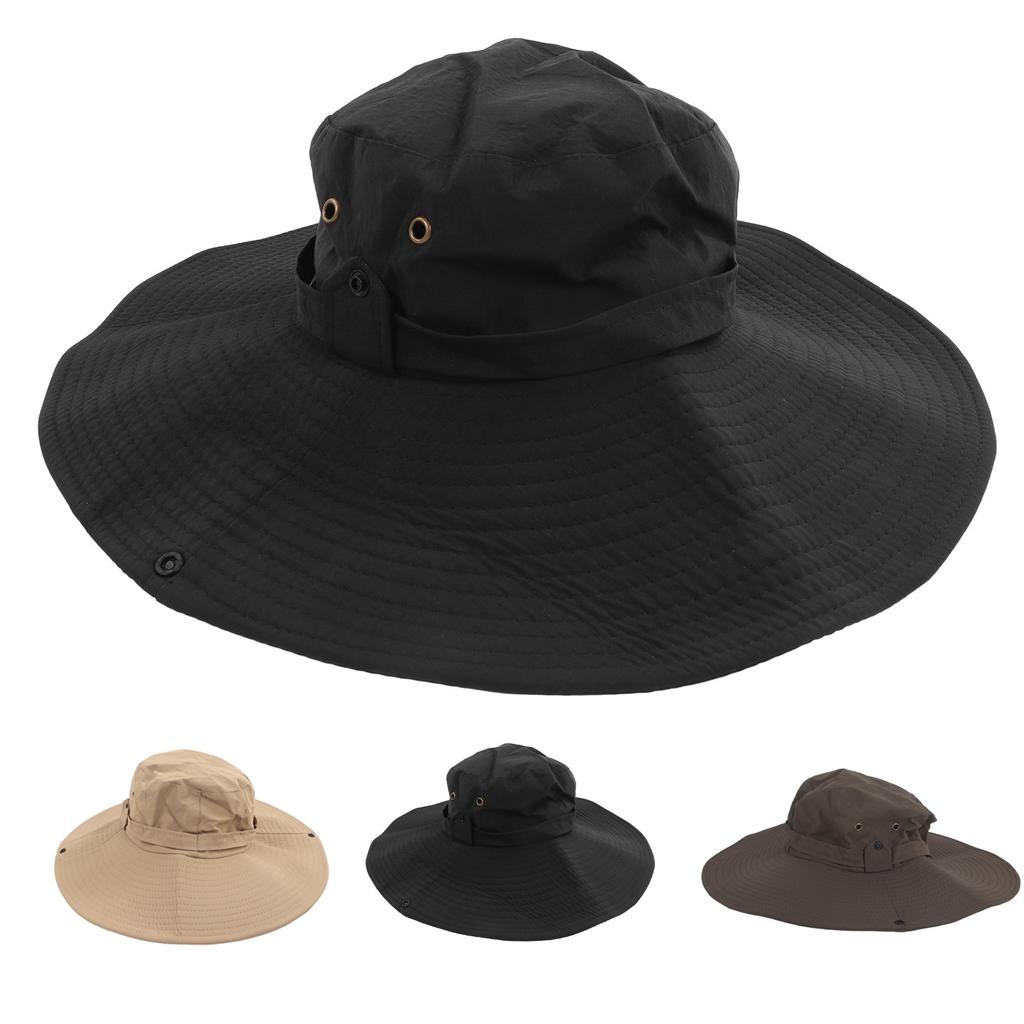 Fishing Hat Over UPF 50 UV Protection Adjustable Waterproof Versatile Wide Brim Bucket Hat for Outdo