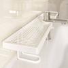 Bathroom Countertop Organizer Space-Saving Free Standing Faucet Storage Shelf Countertop Draining Stand for Kitchen & Bathroom