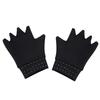 1 Pair Fingerless Gloves Unisex Nylon Compression Gloves Breathable for Daily Living Nude
