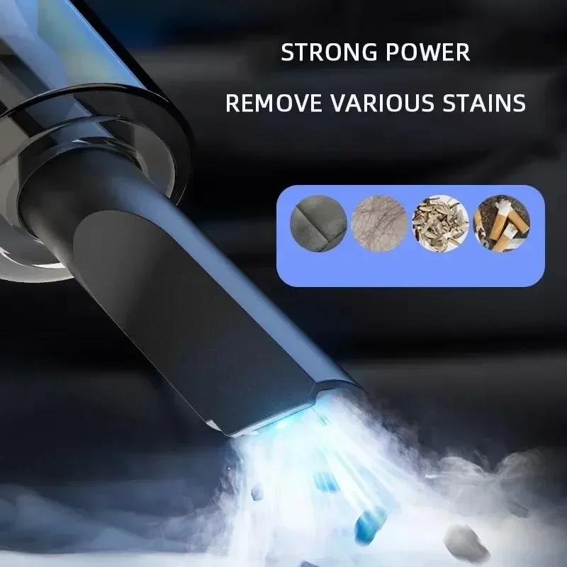 Handheld Vacuum Cleaner Cordless USB Rechargeable Portable for Car Home Office Pet Hair Strong Suction