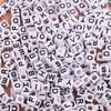 Square Acrylic A-Z English Letter Beads (6mm/7mm/8mm/10mm) for Jewelry Making