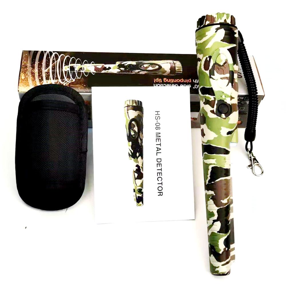 High Sensitivity Waterproof Handheld Metal Detector Treasure Locator Stick