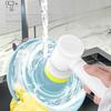 Wirel Handheld Cleaning Pot Lazy Person's Multi-functional Kitchen Bathroom Toilet Tool Household Electric Cleaning Bowl