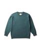Snow Peak Washable Wool Crewneck Knit Knit and Sew Long Sleeve for Men and Size XL KN-25AU001 Sweater/Cut T-Shirt Women, Green,