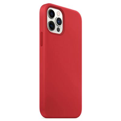 For iPhone 12 Pro Max Compatible with MagSafe Liquid Silicone Phone Back Cover (No Logo)