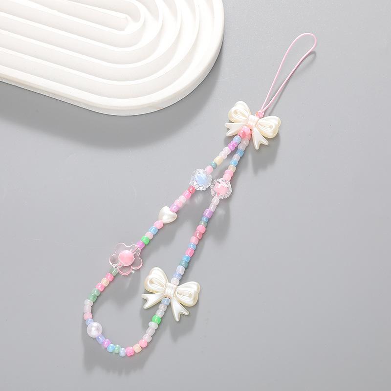 Rhinestone Jewelry Pendant Rhinestone-studded High-end Phone Case Pendant Beaded Mobile Phone Chain Handmade For Statement Piece