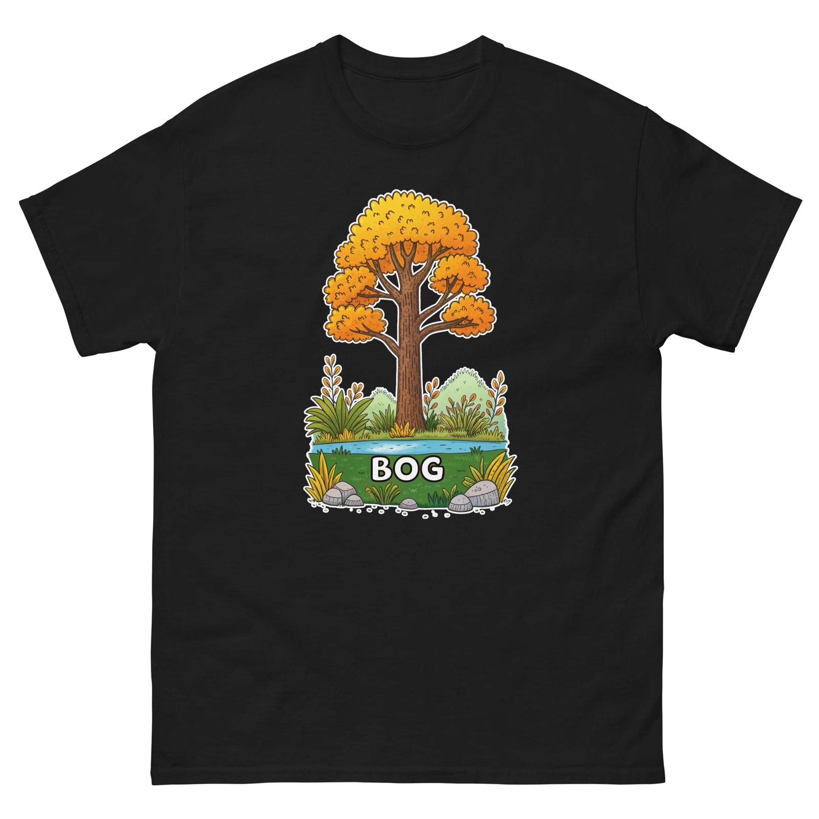 Bog Geographical Landscape Location Scenery T-Shirt S