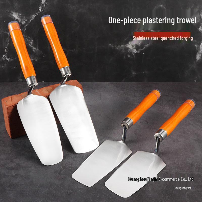 Stainless Steel One-Piece Trowel for Bricklayers and Tilers