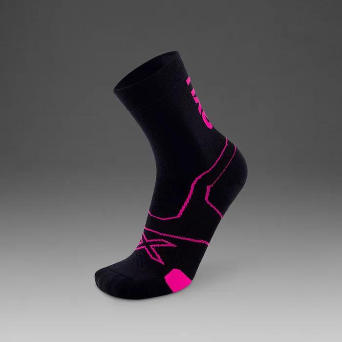 (Unisex) Vector Cushion Crew Socks _UA5053EBLK-FSA