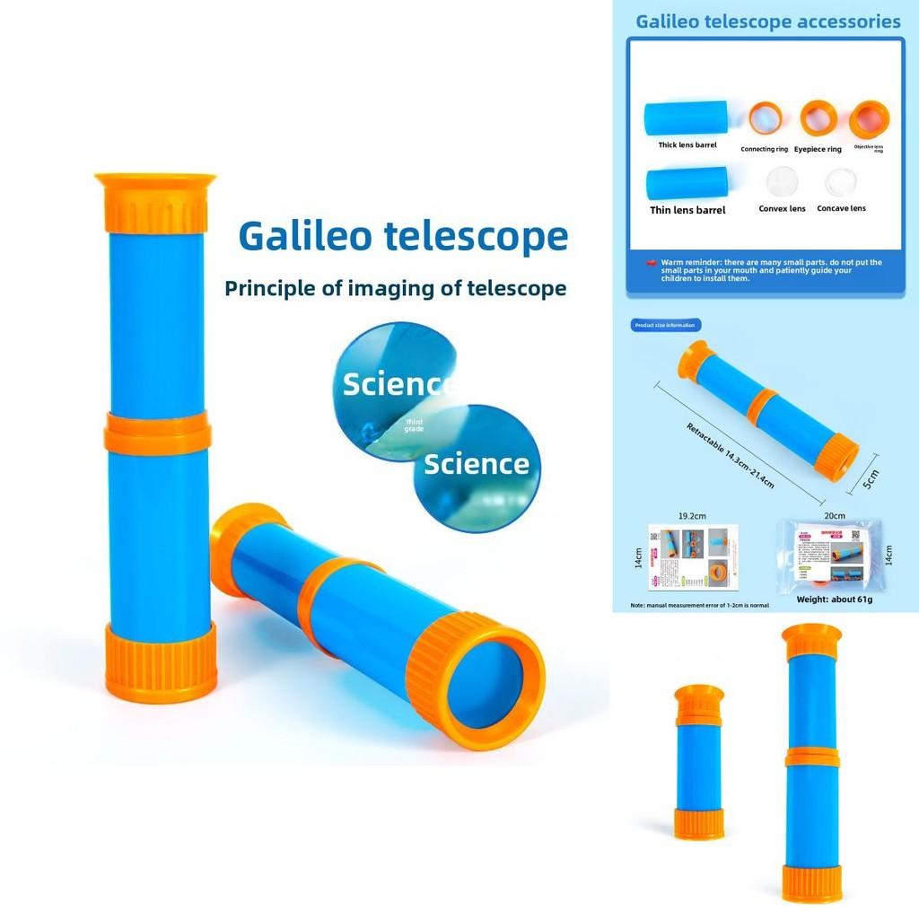 Wissenschaftliches Experiment DIY Teleskop-Bausatz für Kinder Pädagogische Physikspielzeuge